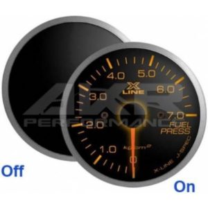 Stri Xline fuel pressure gauge SLM amber