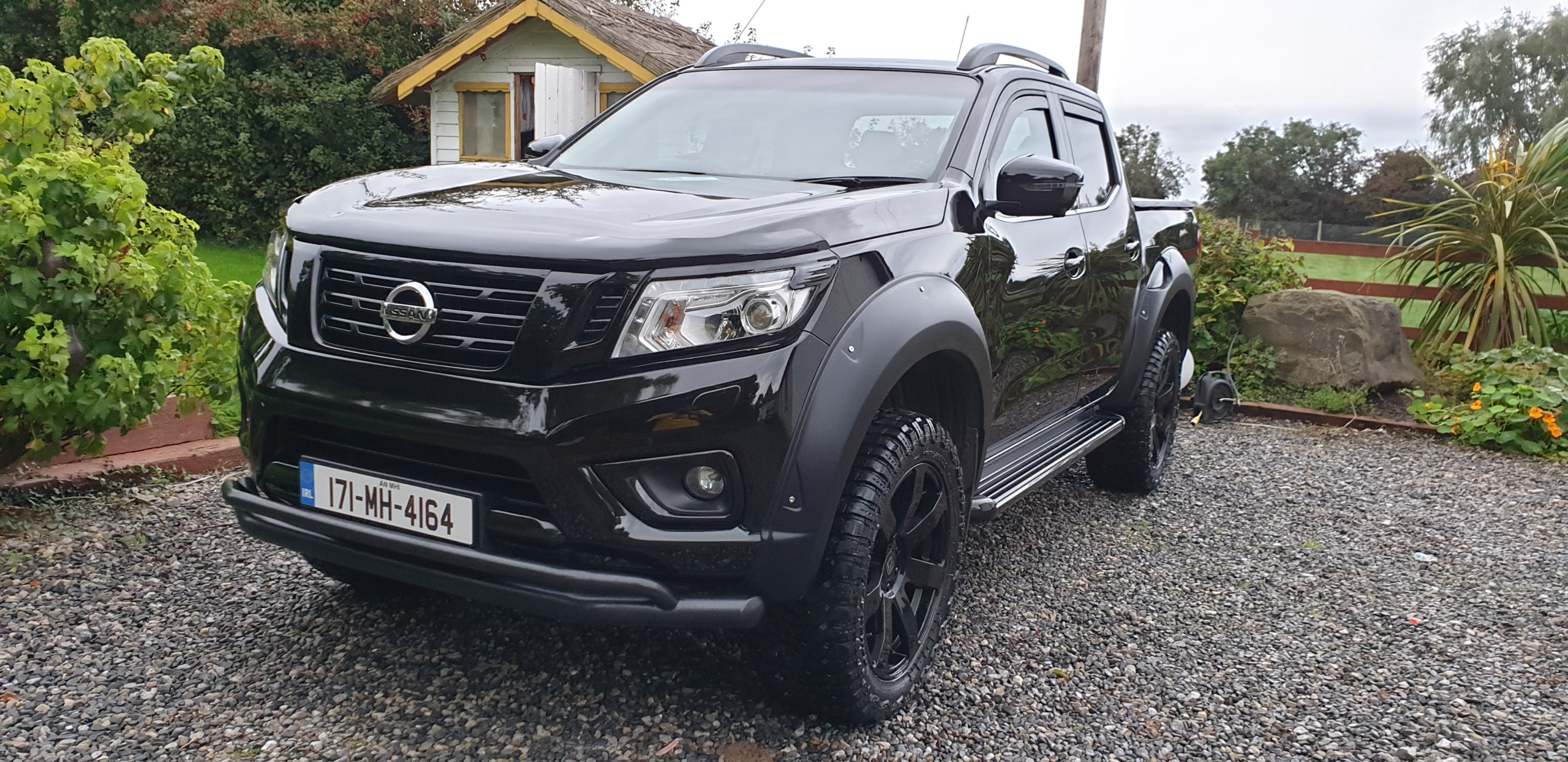 Nissan Navara N300 15+ Black Double Layer Chin Bar 1 20190928 183438 scaled