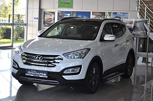 Hyundai Santa Fe MkIII (DM) (2013-up) OEM Style Side Steps 1 619 cudxhol. sx522