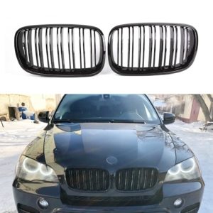 BMW X5 Black Grilles - Gloss Twin Fin (E70 2007-2013) 14 BMW X5 Black Grilles - Gloss Twin Fin (E70 2007-2013)