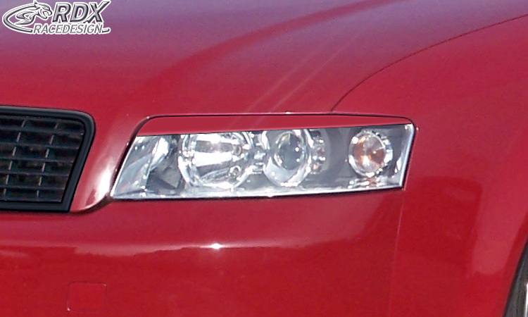 RDX Audi A4 B6 Eye Brows (2001-2004) 1 RDX A4 B6 Eyebrows, RDX Audi A4 B6 2001-2004 headlight eyebrows