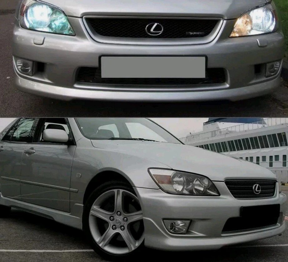 Toyota Altezza/IS200 Front Lip - TTE Style 4 Toyota Altezza/IS200 Front Lip - TTE Style - Image 4