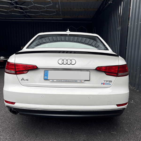 Audi A4 B9 Boot Spoiler - S4 Style Gloss Black (2015-2019) 4 Audi A4 B9 Boot Spoiler - S4 Style Gloss Black (2015-2019) - Image 4