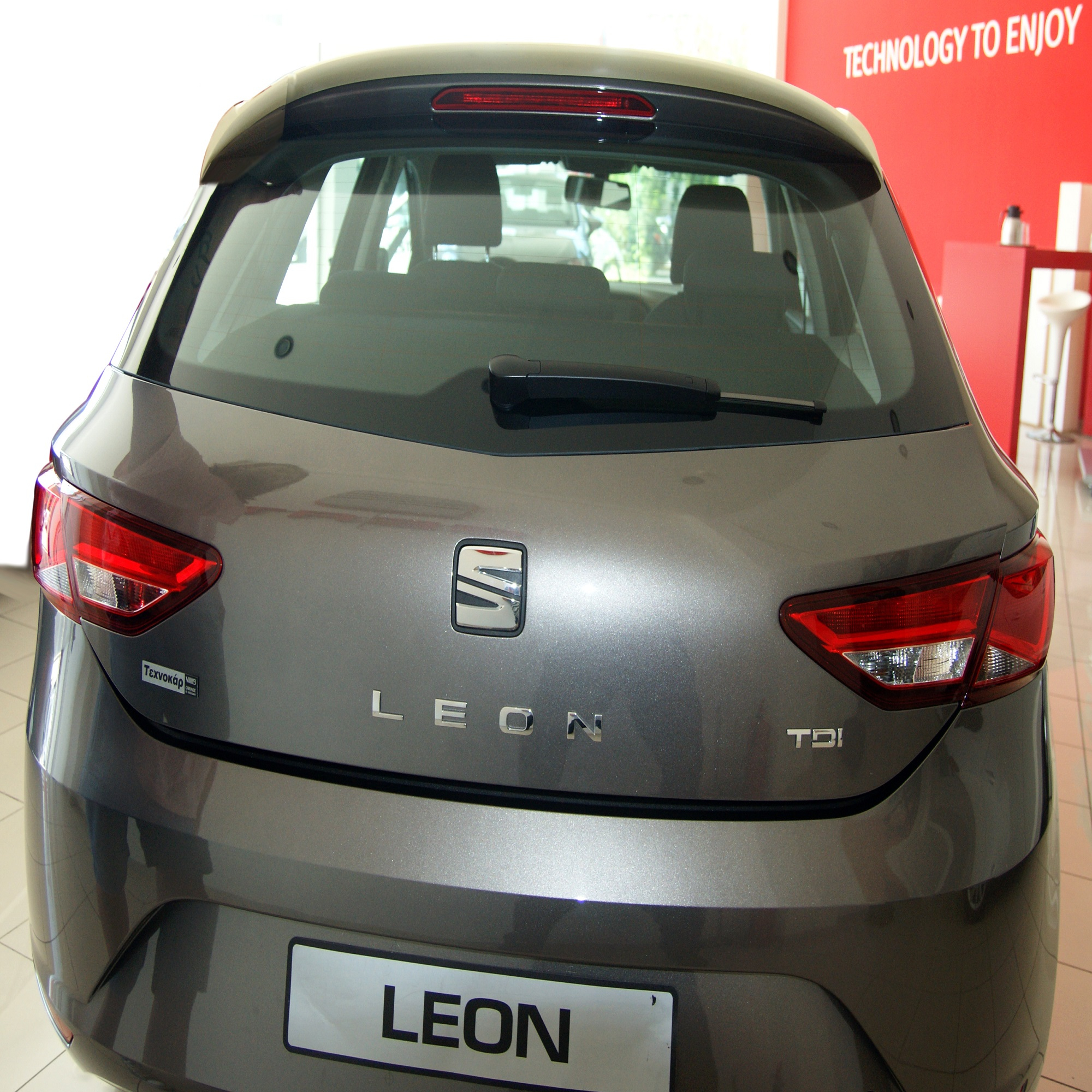 Seat Leon Roof Spoiler - Mk3 Sport Design 2 a411 3
