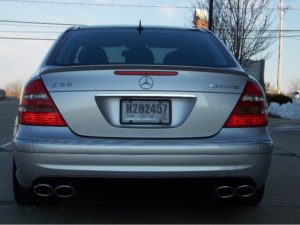 Mercedes E-Class W211 AMG Style Lip Spoiler 13 amg boot2