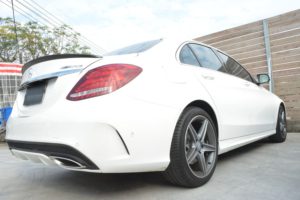 Mercedes C-Class W205 Boot Spoiler - AMG Style (2014-2020)