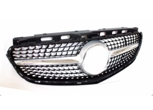 Mercedes E-Class W212 AMG Style Diamond Grill 7 amg diamond grill 199