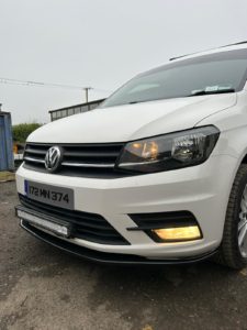 VW Caddy 2015+ Auto-Styles Gloss Front Lip