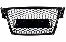 Audi A4 B8 Debadged Grille - RS4 Style (2008-2011) 3 Audi A4 B8 Debadged Grille - RS4 Style (2008-2011) - Image 3