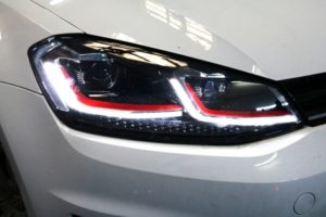 VW Golf 7 GTI Headlights - Facelift Style (2013-2017)
