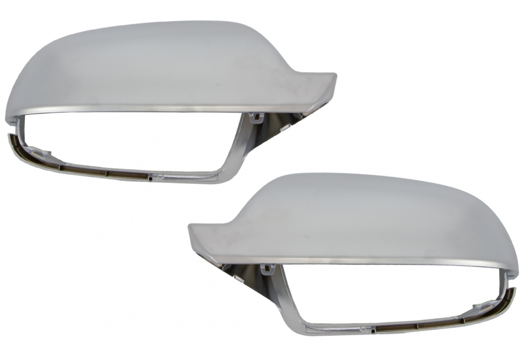 Audi A4 Mirror Cover - Aluminium S4 Style (B8.5) 1 Audi A4 Mirror Cover - Aluminium S4 Style (B8.5)