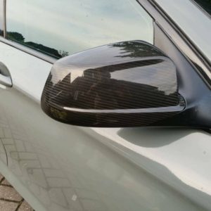 BMW 5 Series F10 Mirror Covers - Caron Fiber (2011-2013)