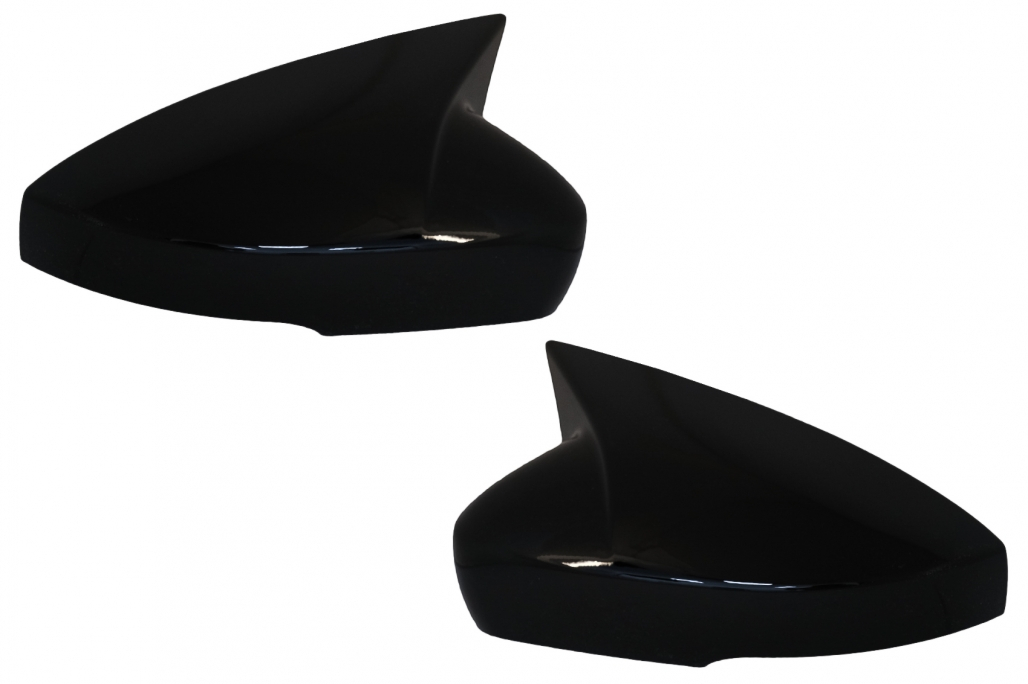 VW Polo 09-17 M4 Gloss Mirror Caps 1 b2b mirror covers suitable for vw polo 6r 6c mk5 5999697 6067672