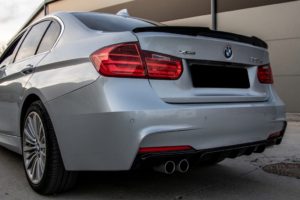 BMW 3 Series F30 Msport Diffuser - Twin Left Exit (2013-2019) 13 BMW 3 Series F30 Msport Diffuser - Twin Left Exit (2013-2019)