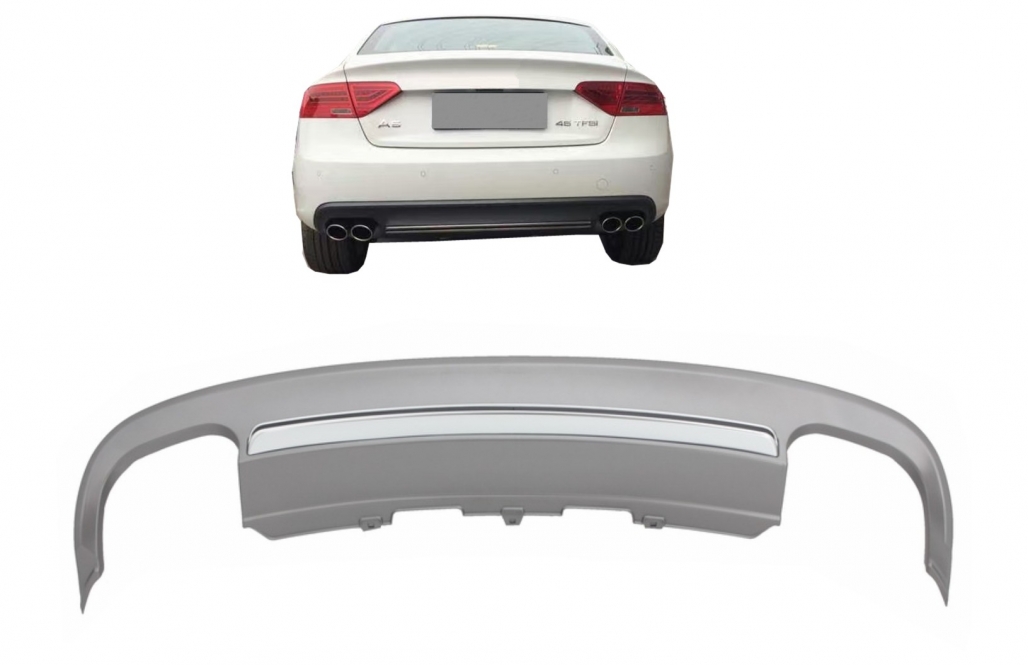 AUDI A5 Diffuser - S5 Style (B8.5 SE Coupe 2012-2015) 1 AUDI A5 Diffuser - S5 Style (B8.5 SE Coupe 2012-2015)