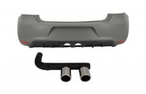 VW Polo Rear Bumper - R400 Style (6R 2009-2018) 7 VW Polo Rear Bumper - R400 Style (6R 2009-2018)