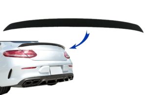 Mercedes E-Class Coupe Boot Spoiler - AMG Style Gloss Black (C238 2016-2023)