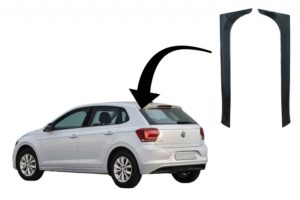VW Polo 17+ Gloss Black Side Spoiler Extensions 15 VW Polo 17+ Gloss Black Side Spoiler Extensions