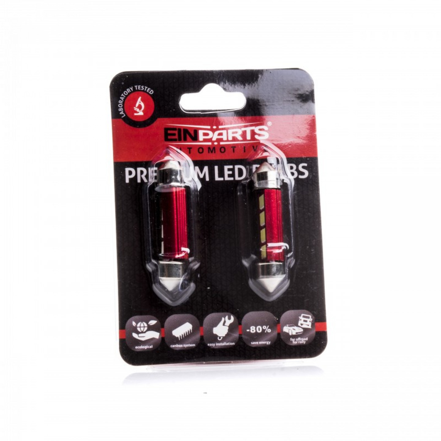 EIN LED C10W 39MM 16 SMD FESTOON CANBUS BULBS 1 39MM 16 SMD FESTOON CANBUS BULBS