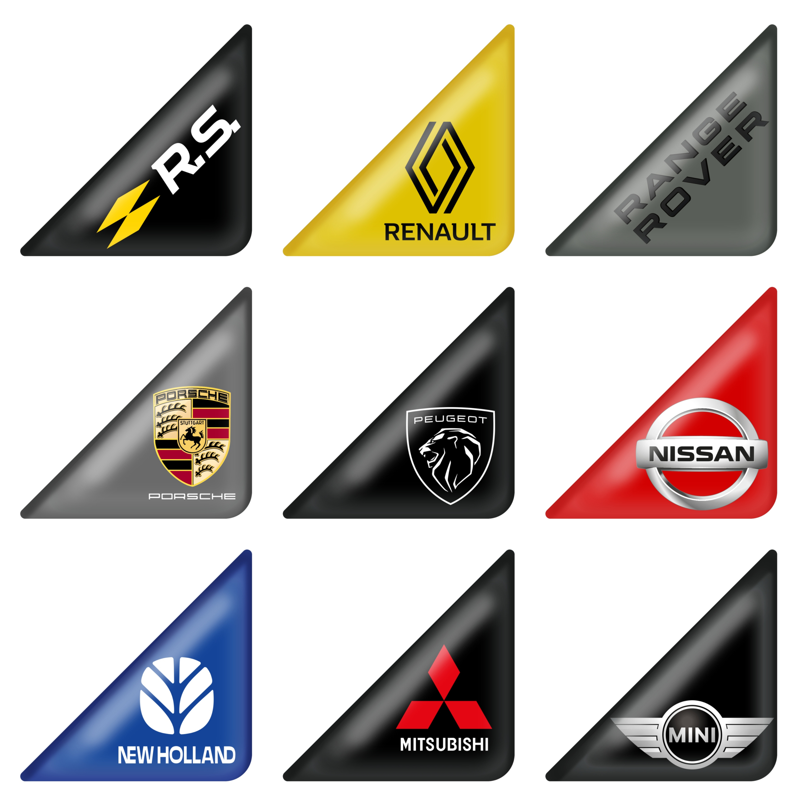 Individual GEL Number Plates - Standard Oblong/Rectangular 13 befunky collage3 1 scaled