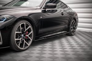 Maxton Design BMW 4 Series G22 MSport Side Skirts Diffusers - Gloss (2020-2024) 16 BMW 4 Series G22 MSport Side Skirts Diffusers