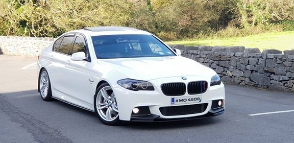 BMW 5 Series F10 Side Skirt Extensions - Gloss Black (Msport 2011-2018) 5 bmw f10 ian chambers