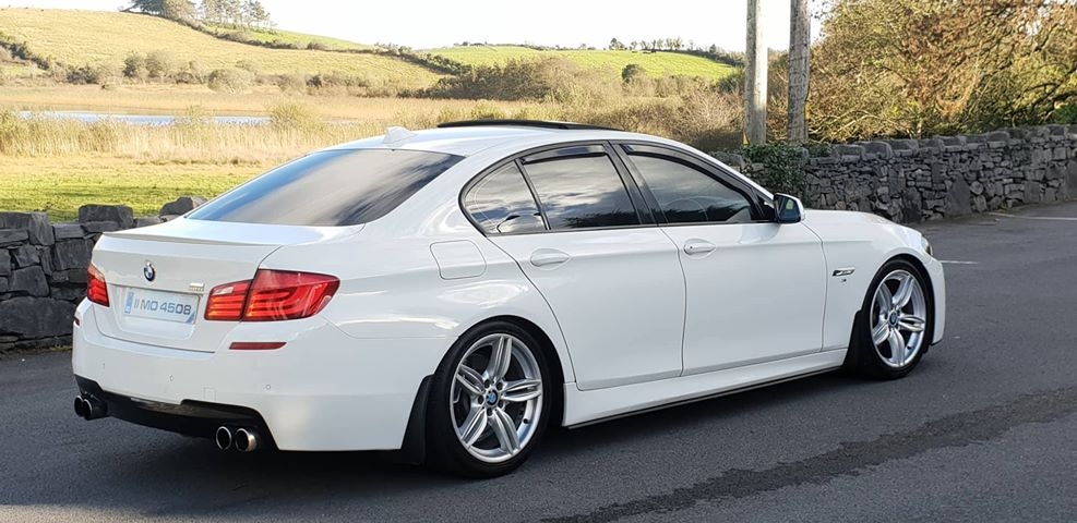 BMW 5 Series F10 Side Skirt Extensions - Gloss Black (Msport 2011-2018) 2 bmw f10 ian chambers6