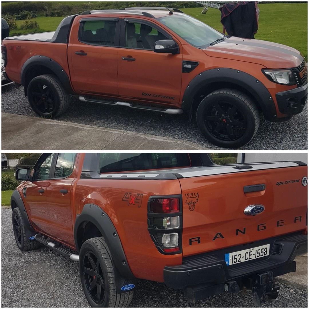 Ford Ranger Wide Arch Kit - T7/T8 - TEXTURED FINISH FINISH 2 brs