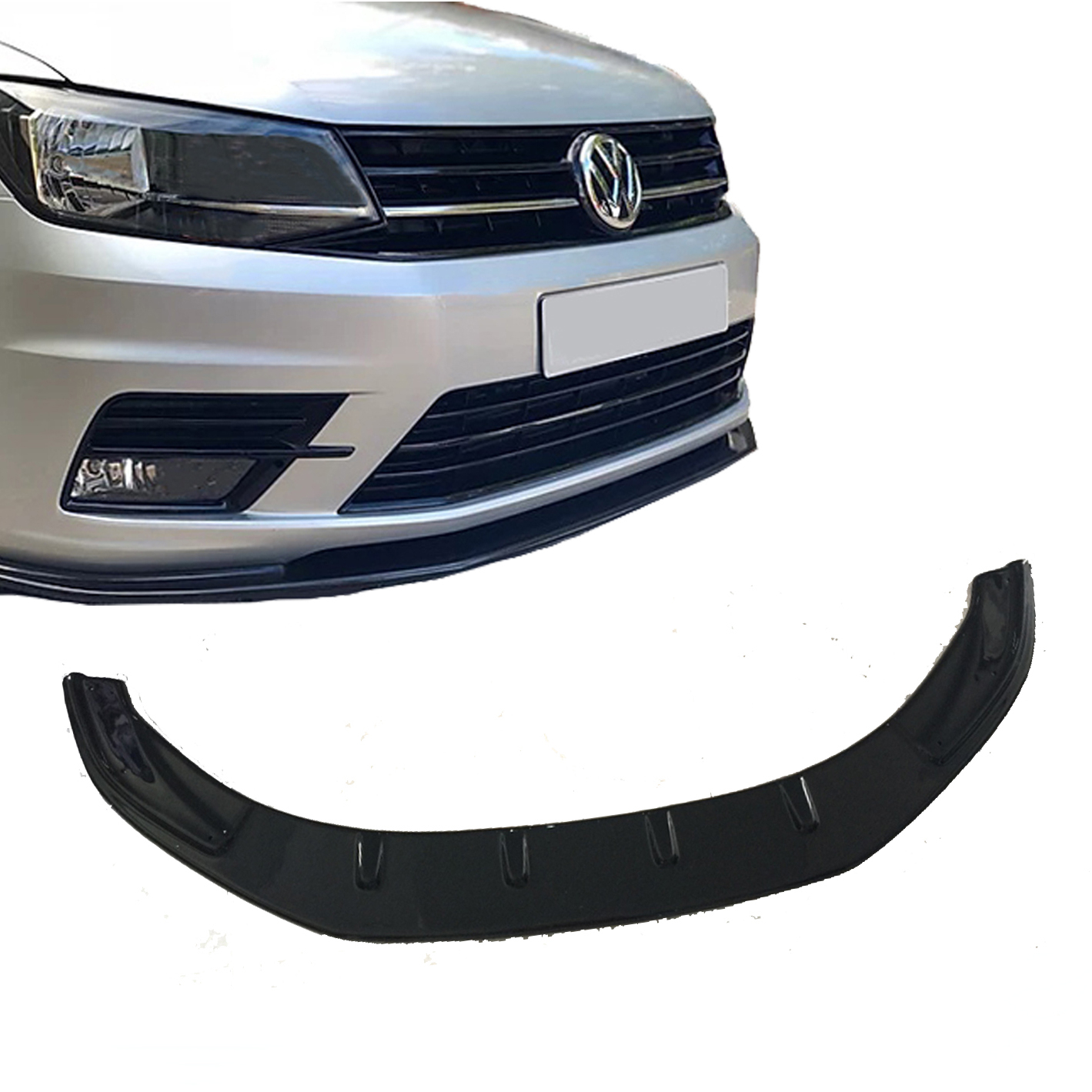 VW Caddy 2011-15 Auto-Styles Gloss Front Lip 2 caddy splitter gloss 11