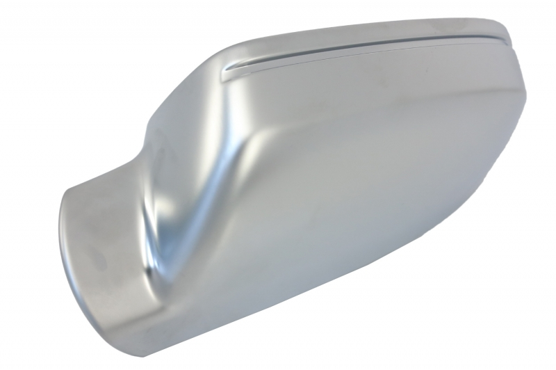 Audi A4 Mirror Cover - Aluminium S4 Style (B8.5) 2 chrome mirror caps
