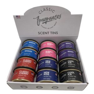 Designer Fragrances - Organic Tin Air Fresheners - Loads to Choose From! 5 Tin Air Fresheners