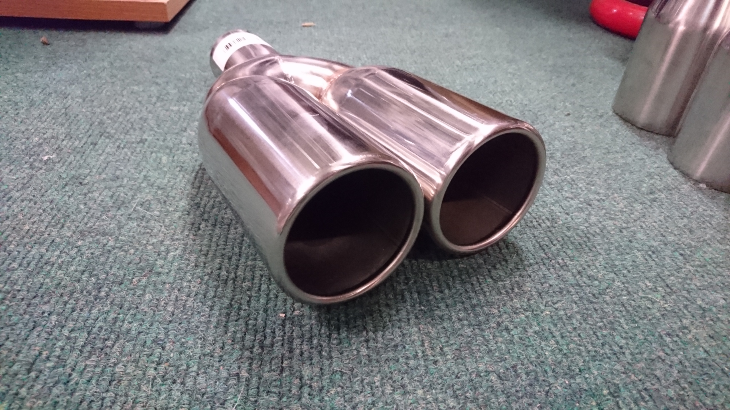 GTi Large Style Exhaust Tip 1 GTi Large Style Exhaust Tip