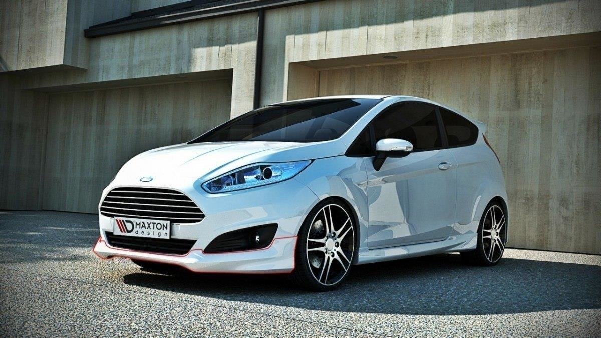 Maxton Design Ford Fiesta 13-17 ST/Zetec S Style Front Lip (2013-2017) 1 Maxton Design Ford Fiesta 13-17 ST/Zetec S Style Front Lip
