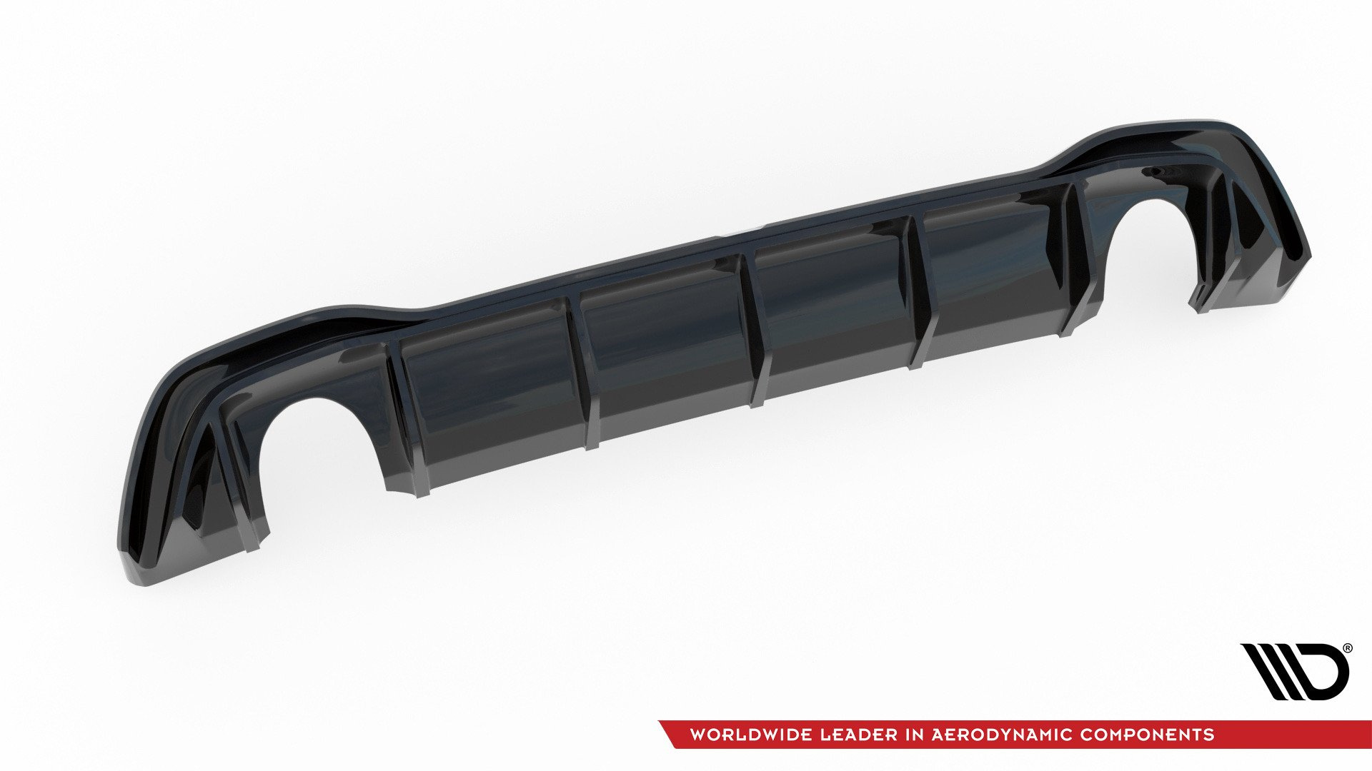 Maxton Design VW Golf 8 Rear Valance (GTI Look) - Gloss (Mk8 2019-2024) 5 Maxton Design VW Golf 8 Rear Valance (GTI Look) - Gloss (Mk8 2019-2024) - Image 5