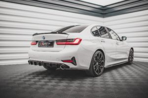 Maxton Design BMW 3 Series G20 Rear Diffuser - Gloss (2018-2022) 18 BMW 3 Series Rear Diffuser