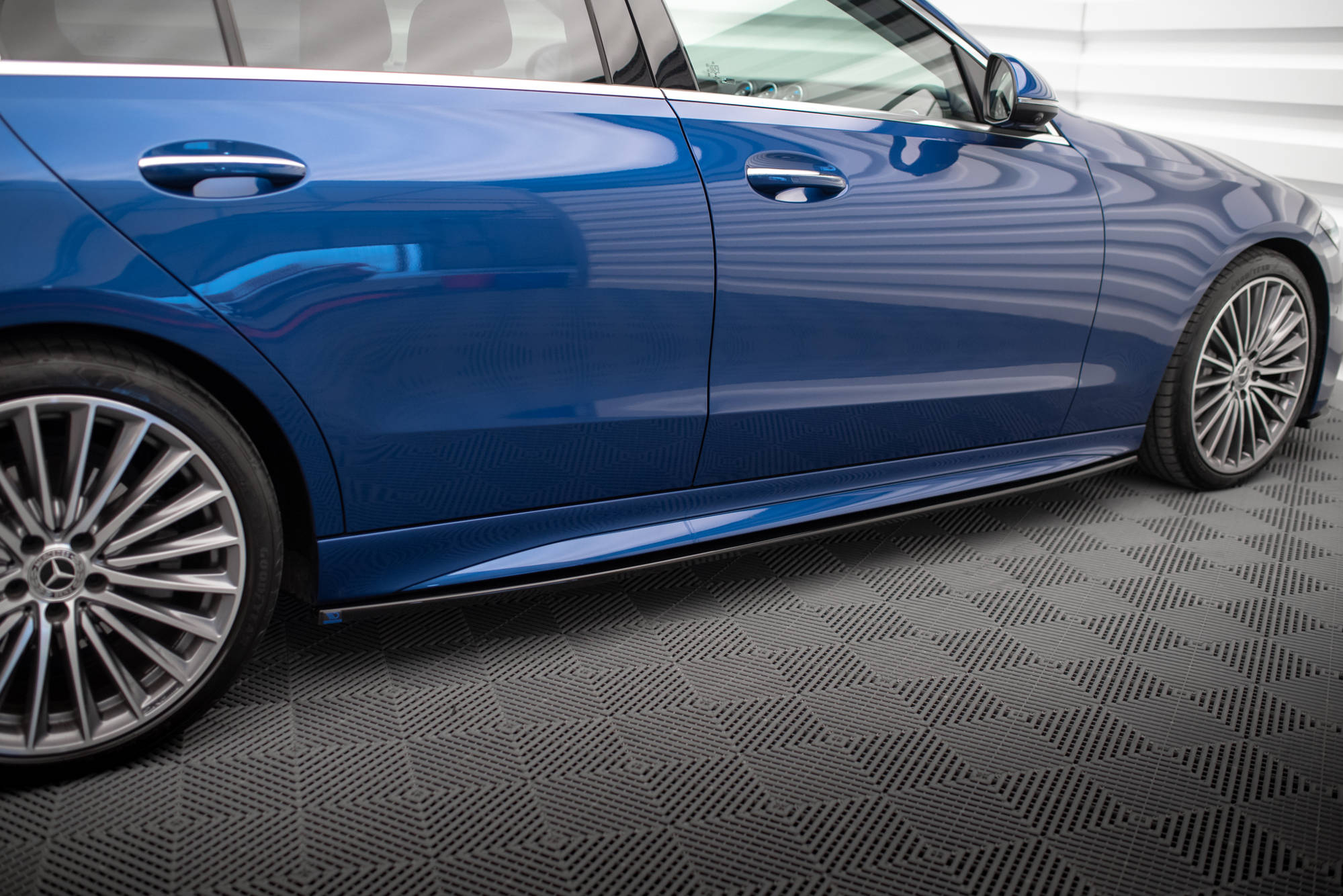 Maxton Design Mercedes C-Class AMG-Line Side Skirts- Gloss (W206 2021+) 3 eng pl side skirts diffusers mercedes benz c amg line w206 17723 2