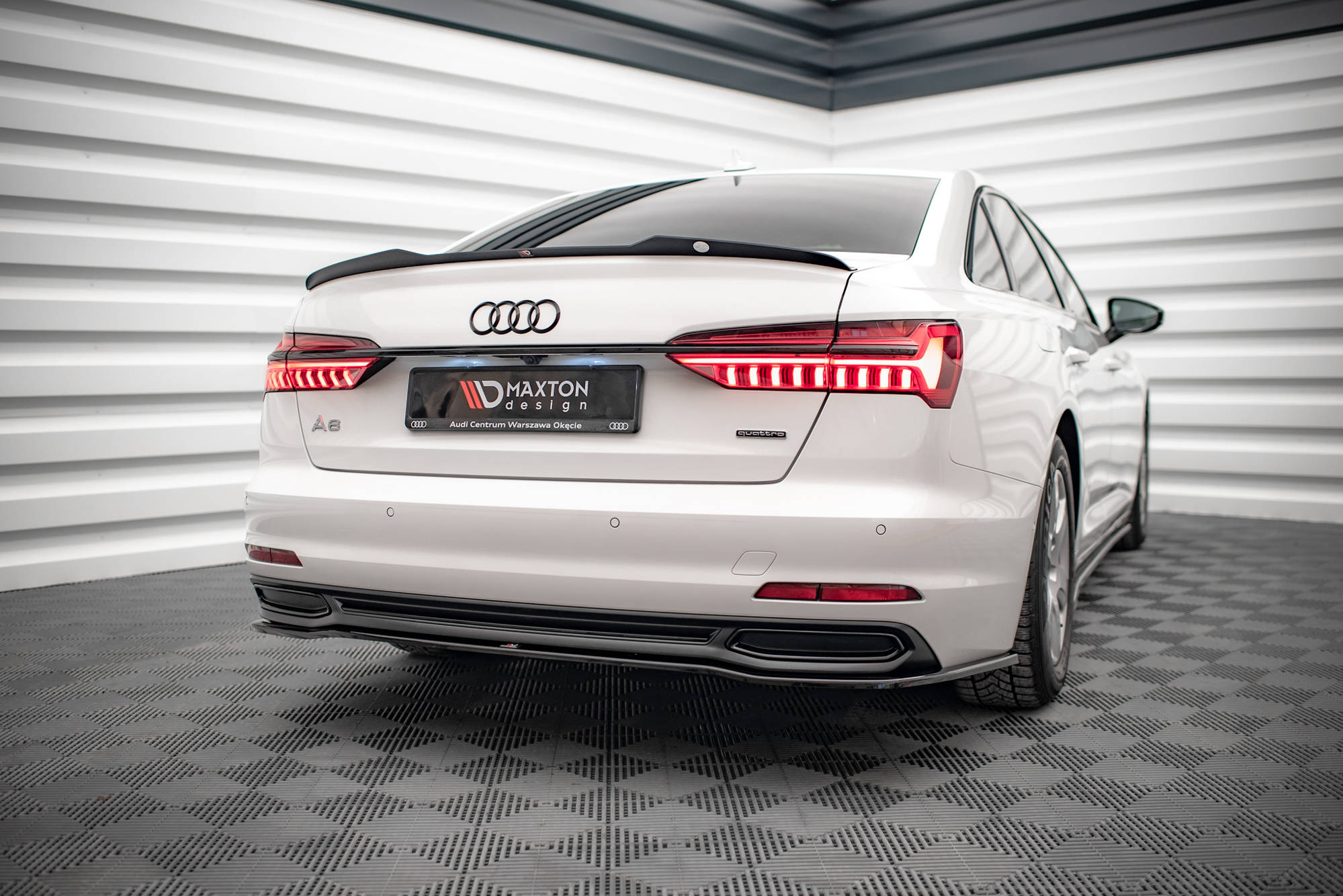 Maxton Design Audi A6 C8 Boot Spoiler - Gloss (2018-2023) 2 eng pl spoiler cap audi a6 sedan c8 16462 4 1