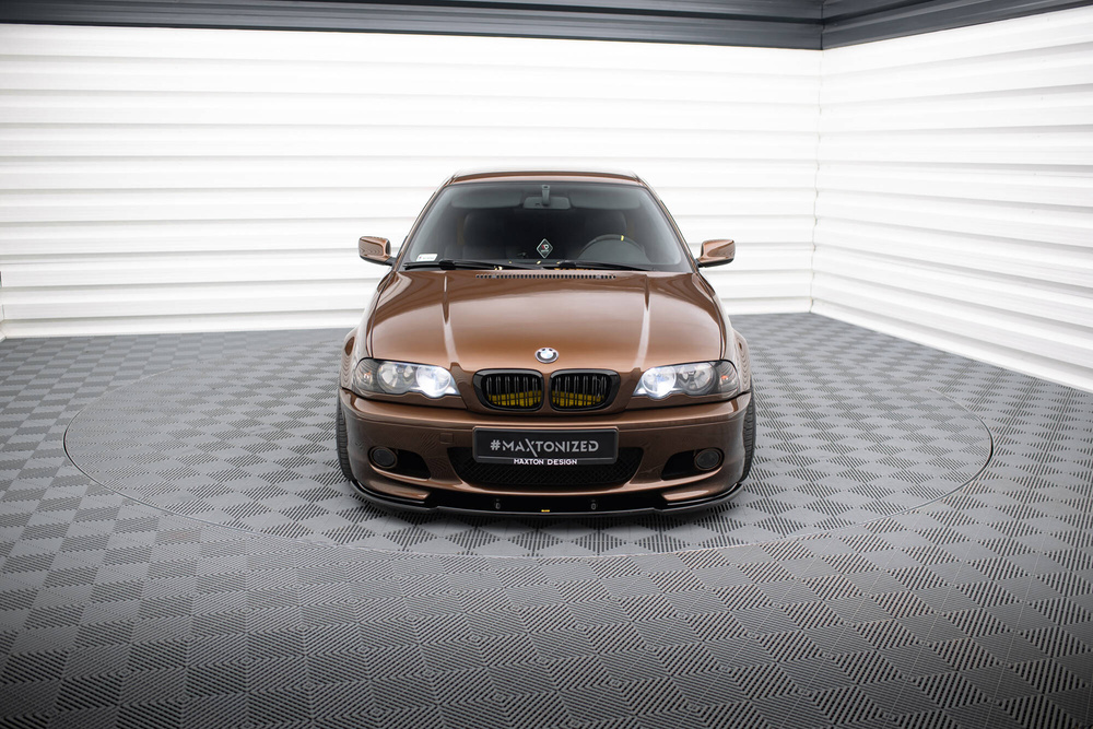 Maxton Design BMW 3 Series Coupe E46 MSport Front Lip - Gloss (1998-2005) 6 Maxton Design BMW 3 Series Coupe E46 MSport Front Lip - Gloss (1998-2005) - Image 6