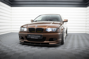 Maxton Design BMW 3 Series Coupe E46 MSport Front Lip - Gloss (1998-2005) 12 BMW 3 Series Coupe E46 MSport Front Lip