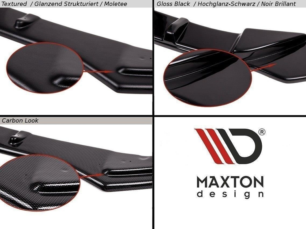 Maxton Design VW Passat B6 Front Lip - Gloss (Mk6 2005-2010) 4 Maxton Design VW Passat B6 Front Lip - Gloss (Mk6 2005-2010) - Image 4