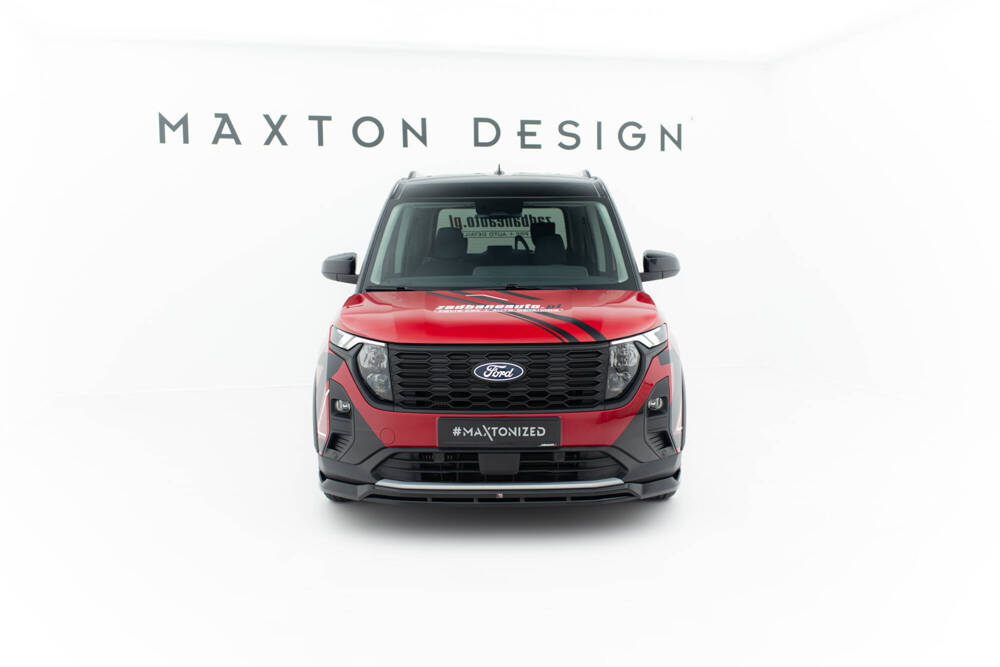 Maxton Design Ford Courier Front Lip - Gloss (Mk2 23+) 4 Maxton Design Ford Courier Front Lip - Gloss (Mk2 23+) - Image 4