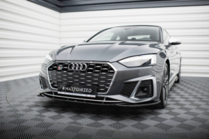 Maxton Design Audi A5 S-Line Coupe/Sportback Front Lip - Gloss (F5 Facelift 2019-2024) 13 Audi A5 S-Line Coupe/Sportback Front Lip