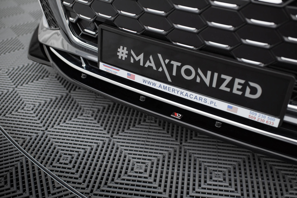 Maxton Design Audi A5 S-Line Coupe/Sportback Front Lip - Gloss (F5 Facelift 2019-2024) 5 Maxton Design Audi A5 S-Line Coupe/Sportback Front Lip - Gloss (F5 Facelift 2019-2024) - Image 5