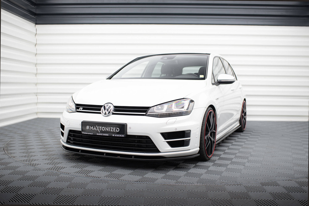 Maxton Design VW Golf 7 R / R-Line Front Lip V1 - Gloss (Mk7 2013-2016) 1 Maxton Design VW Golf 7 R / R-Line Front Lip V1 - Gloss (Mk7 2013-2016)