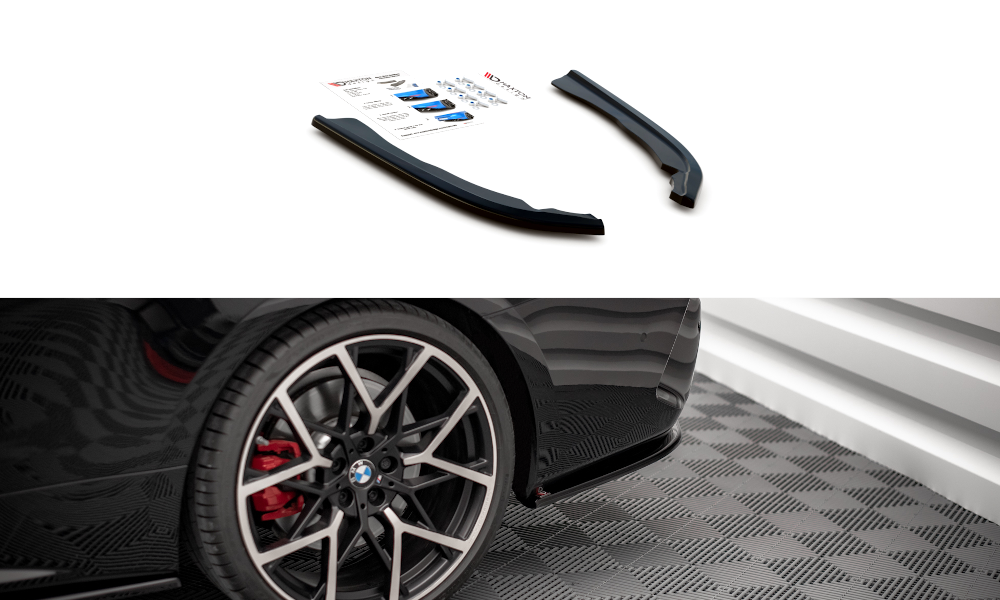 Maxton Design BMW 4 Series G22 MSport Rear Spats V1 - Gloss (2020-2024) 6 Maxton Design BMW 4 Series G22 MSport Rear Spats V1 - Gloss (2020-2024) - Image 6