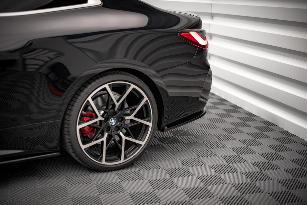 Maxton Design BMW 4 Series G22 MSport Rear Spats V1 - Gloss (2020-2024) 5 Maxton Design BMW 4 Series G22 MSport Rear Spats V1 - Gloss (2020-2024) - Image 5