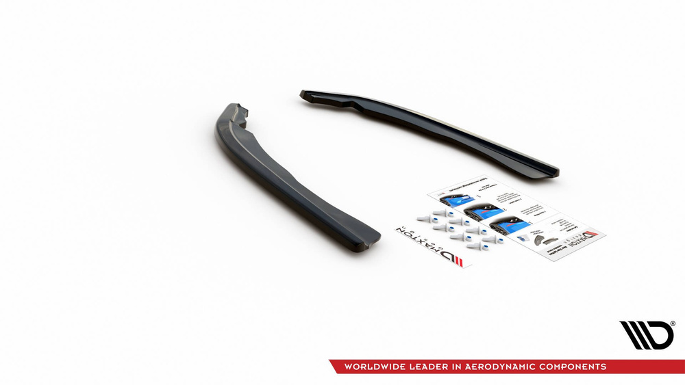 Maxton Design BMW 4 Series G22 MSport Rear Spats V1 - Gloss (2020-2024) 2 Maxton Design BMW 4 Series G22 MSport Rear Spats V1 - Gloss (2020-2024) - Image 2