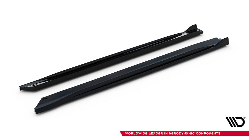 Maxton Design Ford Courier Side Skirt Extensions - Gloss (Mk2 23+) 5 Maxton Design Ford Courier Side Skirt Extensions - Gloss (Mk2 23+) - Image 5