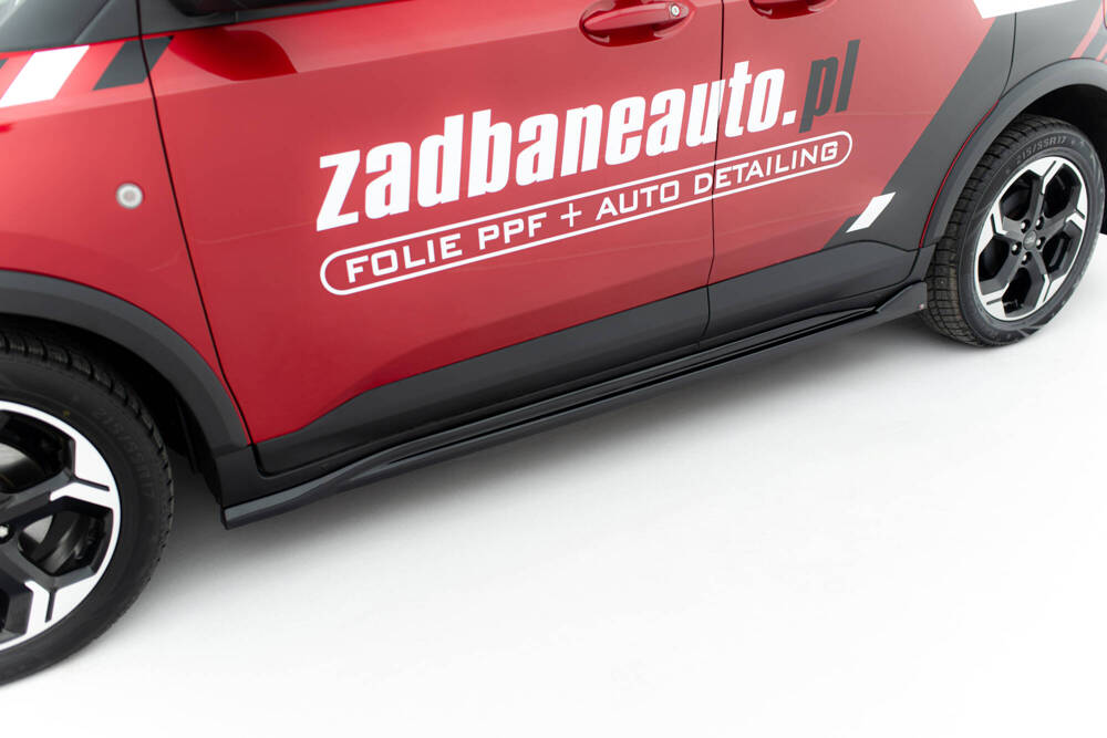 Maxton Design Ford Courier Side Skirt Extensions - Gloss (Mk2 23+) 3 Maxton Design Ford Courier Side Skirt Extensions - Gloss (Mk2 23+) - Image 3