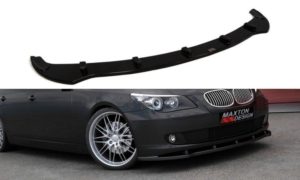 Maxton Design BMW E60 SE Facelift Front Lip - Gloss (2007-2010) 55 Maxton Design BMW E60 SE Facelift 08- Front Lip